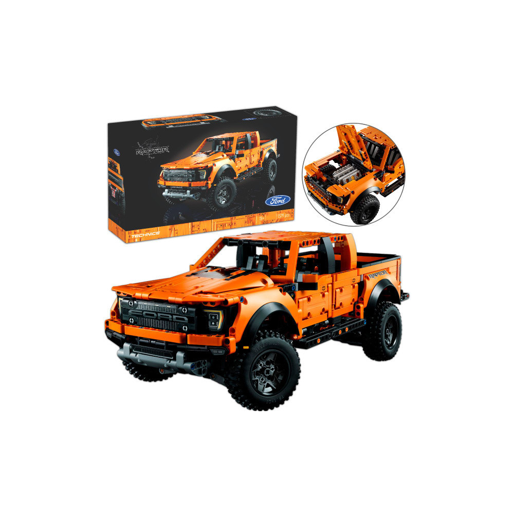 KLOCKI PLASTIKOWE KONSTRUKCYJNE F-150 RAPTOR 1379 Terenówka Prezent Jak Lego Technic