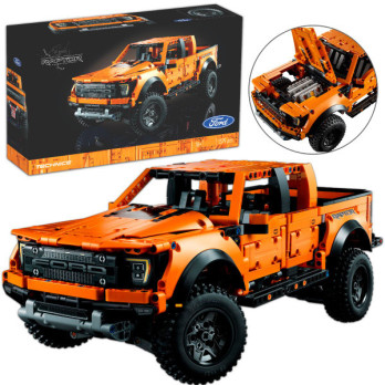 KLOCKI PLASTIKOWE KONSTRUKCYJNE F-150 RAPTOR 1379 Terenówka Prezent Jak Lego Technic