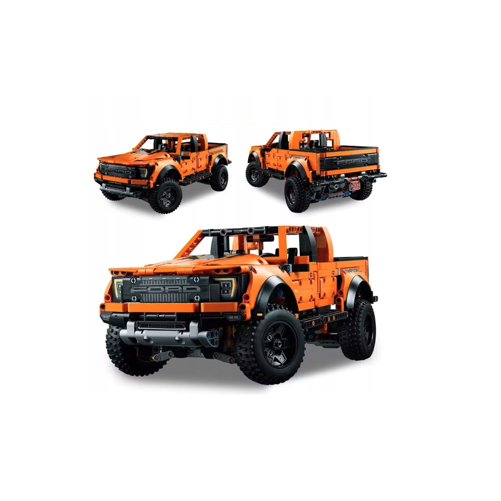 KLOCKI PLASTIKOWE KONSTRUKCYJNE F-150 RAPTOR 1379 Terenówka Prezent Jak Lego Technic
