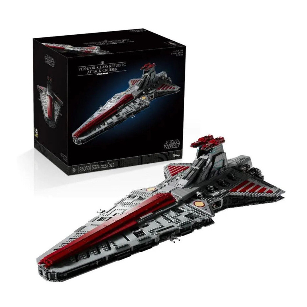 Klocki Konstrukcyjne Zestaw Do Budowania Gwiezdny Niszczyciel Typu Venator Prezent Jak Lego 5374 Elementy 18+