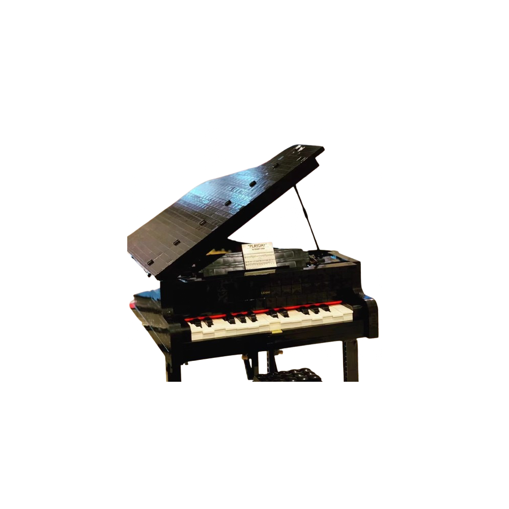 Klocki Konstrukcyjne Zestaw Do Budowania Fortepian Grand Piano 3662 Elementy 18+ Prezent Jak Lego