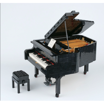 Klocki Konstrukcyjne Zestaw Do Budowania Fortepian Grand Piano 3662 Elementy 18+ Prezent Jak Lego