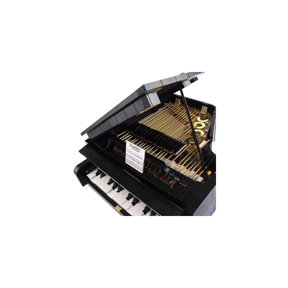 Klocki Konstrukcyjne Zestaw Do Budowania Fortepian Grand Piano 3662 Elementy 18+ Prezent Jak Lego