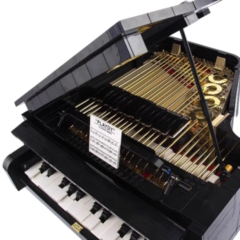 Klocki Konstrukcyjne Zestaw Do Budowania Fortepian Grand Piano 3662 Elementy 18+ Prezent Jak Lego