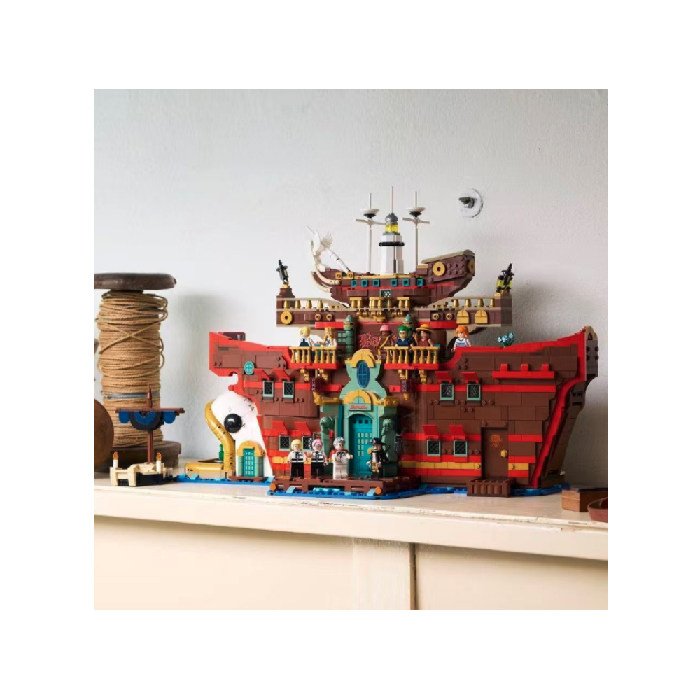 Klocki Konstrukcyjne Pływająca Restauracja 3402 Elementy 18+ Prezent Jak Lego