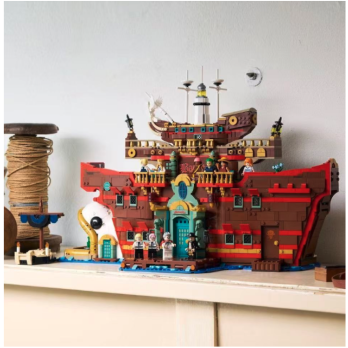 Klocki Konstrukcyjne Pływająca Restauracja 3402 Elementy 18+ Prezent Jak Lego