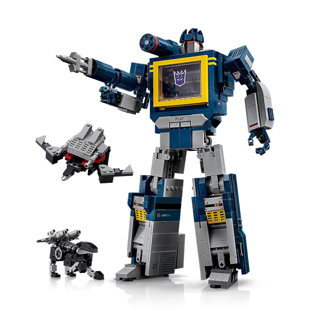 Klocki Konstrukcyjne Zestaw Do Budowania Transformers Soundwave Dla Fanów Prezent Jak Lego 1505 Elementy 18+