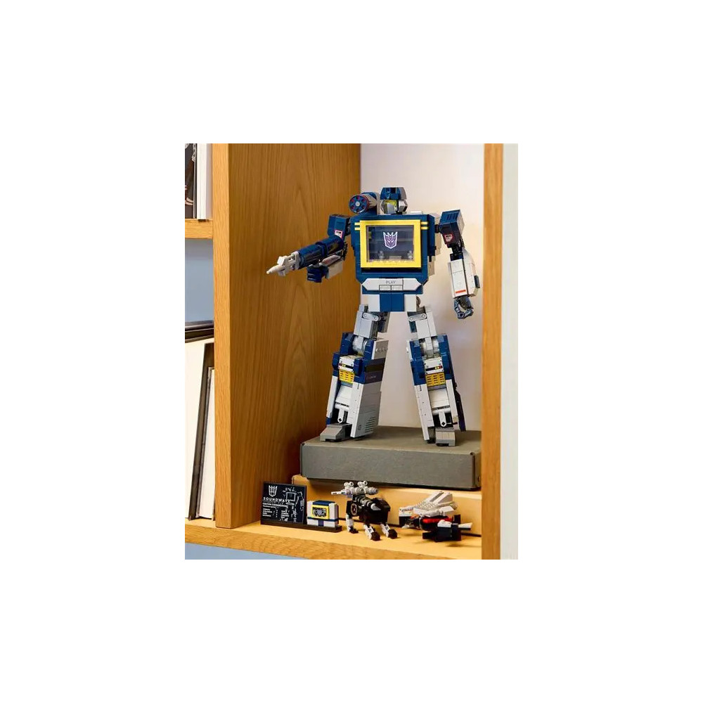 Klocki Konstrukcyjne Zestaw Do Budowania Transformers Soundwave Dla Fanów Prezent Jak Lego 1505 Elementy 18+