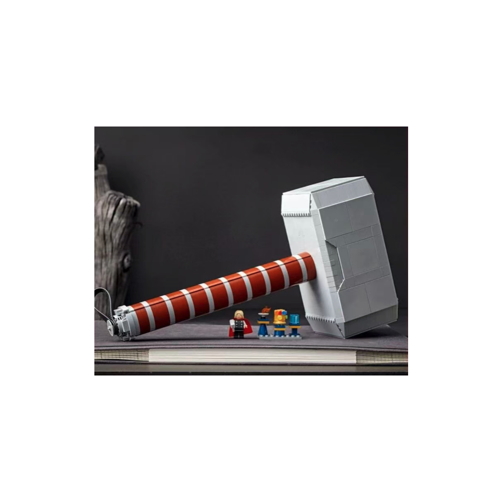 Klocki Konstrukcyjne Zestaw Do Budowania Młot Thora 979 Elementy 18+ Prezent Jak Lego