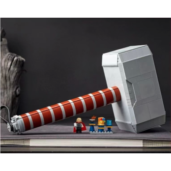 Klocki Konstrukcyjne Zestaw Do Budowania Młot Thora 979 Elementy 18+ Prezent Jak Lego
