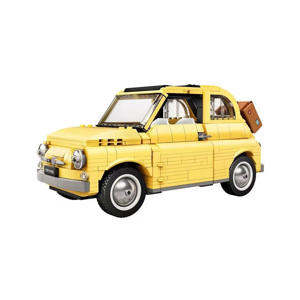 Klocki Konstrukcyjne Zestaw Do Budowania Fiat 500 960 Elementy 16+ Prezent Jak Lego