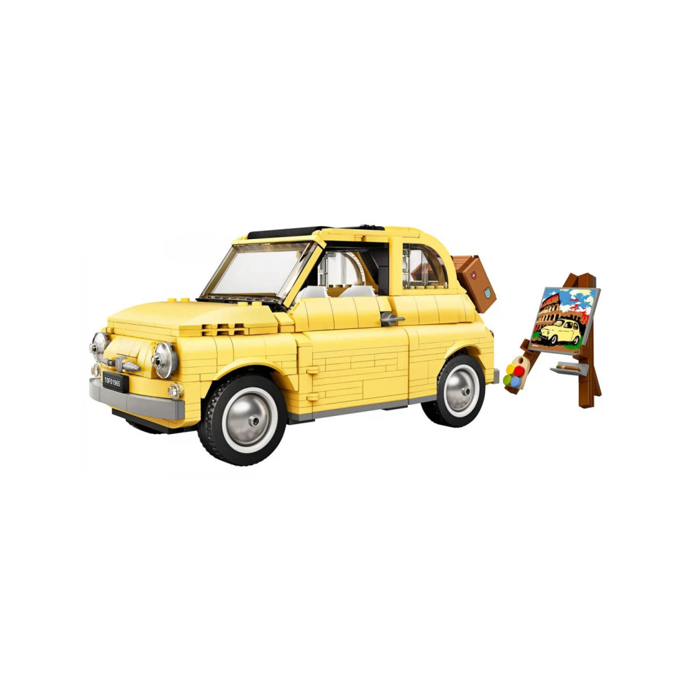 Klocki Konstrukcyjne Zestaw Do Budowania Fiat 500 960 Elementy 16+ Prezent Jak Lego
