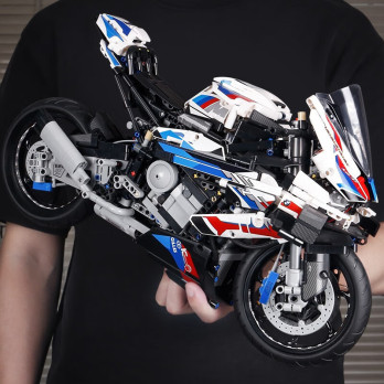 Klocki Konstrukcyjne Zestaw Do Budowania BMW M 1000 RR Dla Fanów Prezent Jak Lego 1920