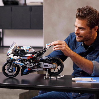 Klocki Konstrukcyjne Zestaw Do Budowania BMW M 1000 RR Dla Fanów Prezent Jak Lego 1920