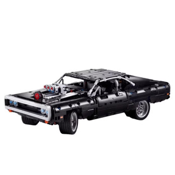 Klocki Konstrukcyjne Zestaw Do Budowania Dom's Dodge Charger Auto Prezent Jak Lego 1077 Elementy 1:13