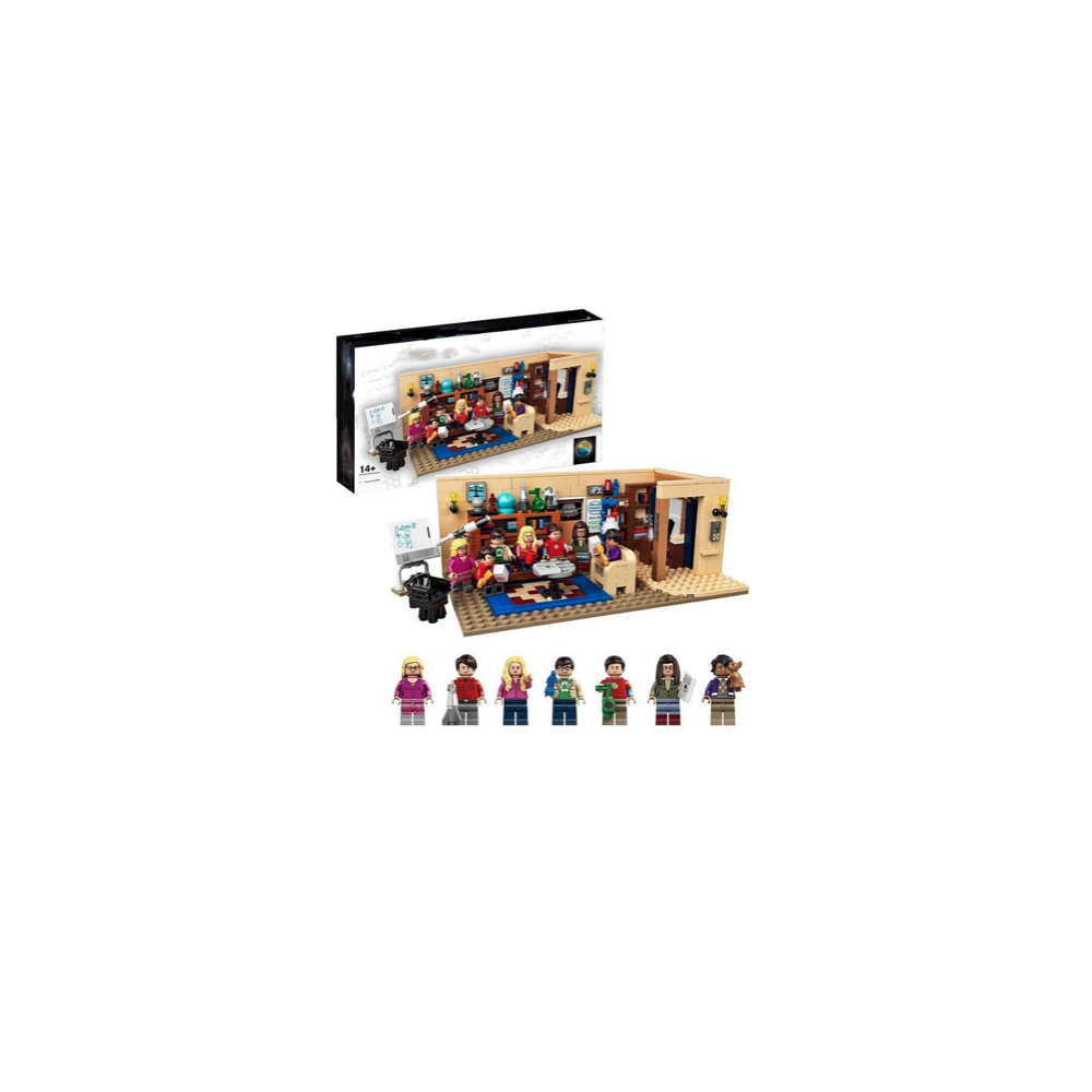 Klocki Konstrukcyjne Zestaw Do Budowania Teoria Wielkiego Podrywu 484 Elementy Jak Lego 12+