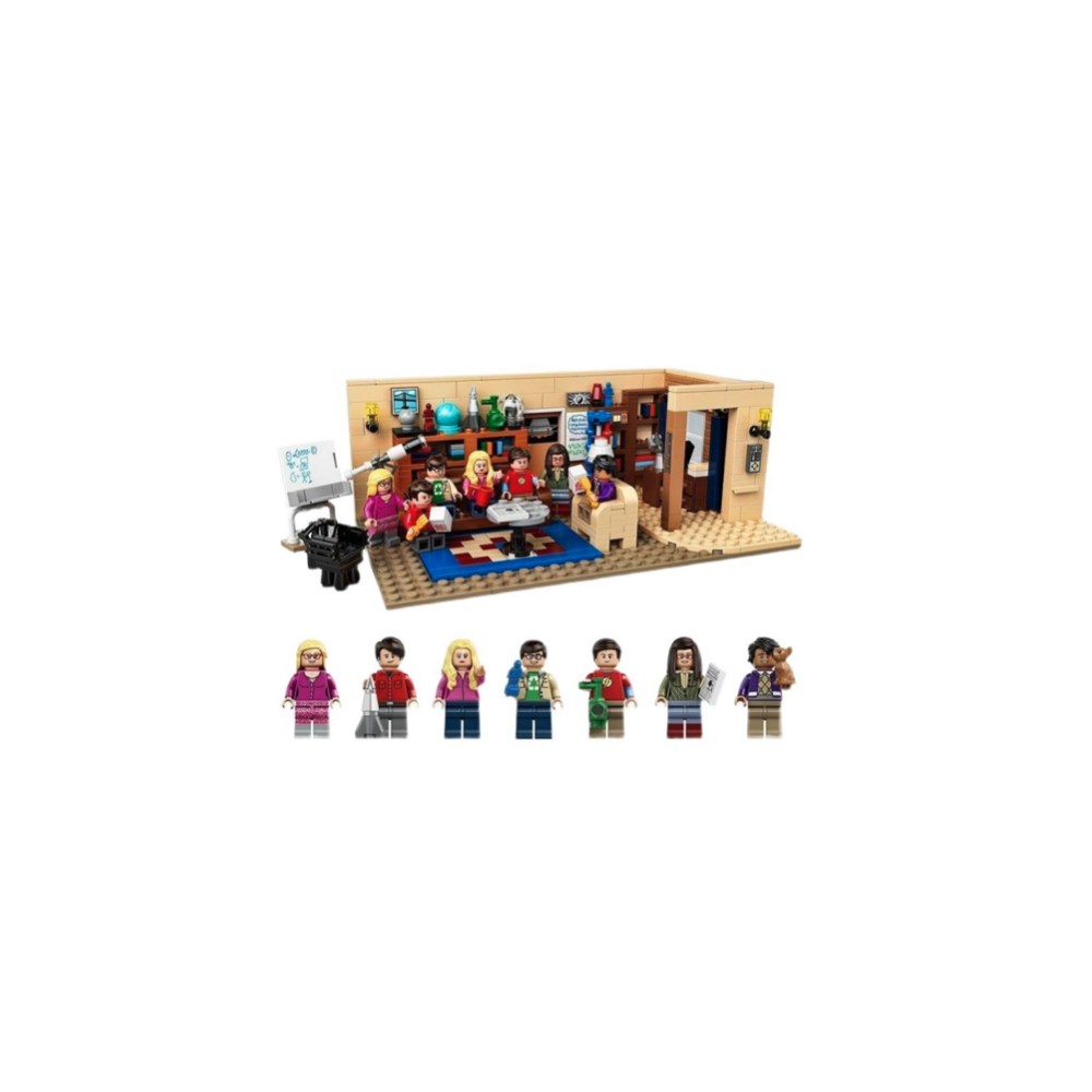 Klocki Konstrukcyjne Zestaw Do Budowania Teoria Wielkiego Podrywu 484 Elementy Jak Lego 12+