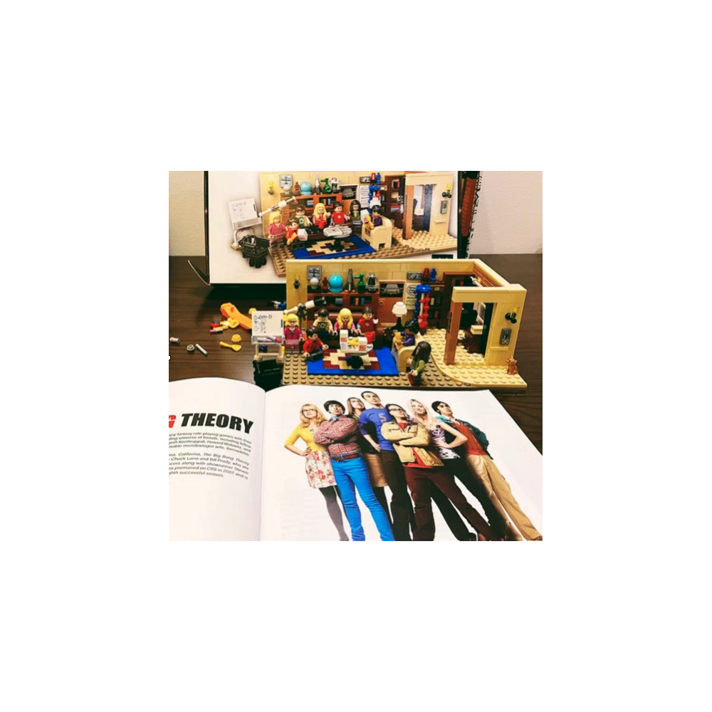 Klocki Konstrukcyjne Zestaw Do Budowania Teoria Wielkiego Podrywu 484 Elementy Jak Lego 12+