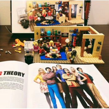 Klocki Konstrukcyjne Zestaw Do Budowania Teoria Wielkiego Podrywu 484 Elementy Jak Lego 12+