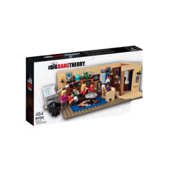 Klocki Konstrukcyjne Zestaw Do Budowania Teoria Wielkiego Podrywu 484 Elementy Jak Lego 12+