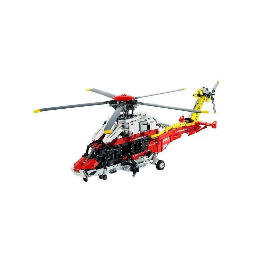 Klocki Konstrukcyjne Helikopter Ratunkowy Zestaw Do Budowania Jak Lego Prezent