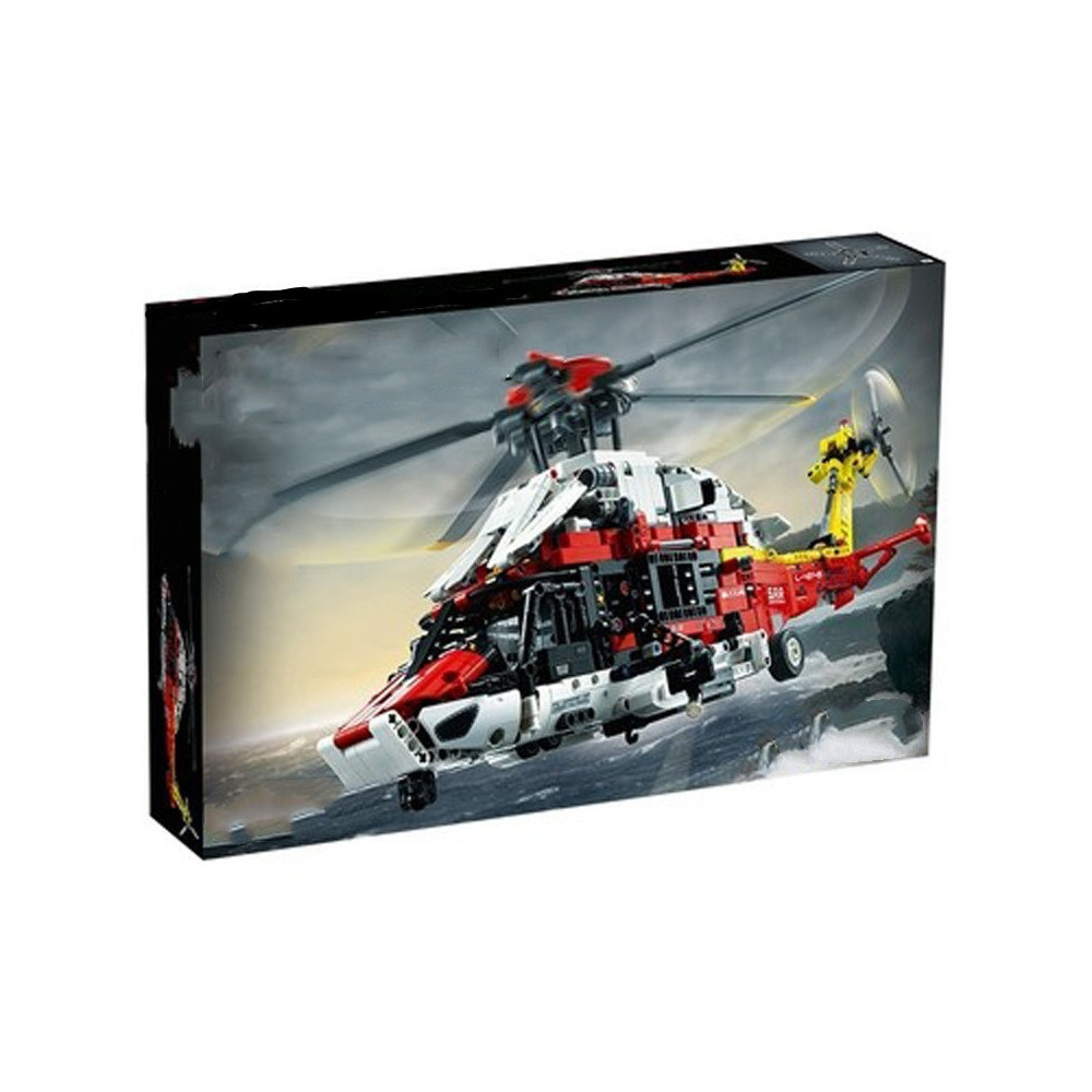 Klocki Konstrukcyjne Helikopter Ratunkowy Zestaw Do Budowania Jak Lego Prezent