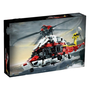 Klocki Konstrukcyjne Helikopter Ratunkowy Zestaw Do Budowania Jak Lego Prezent