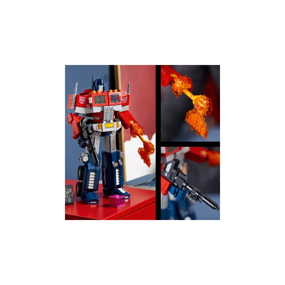 Klocki Konstrukcyjne Zestaw Do Budowania Transformers 2w1 Bohater Prezent Jak Lego