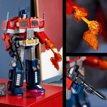 Klocki Konstrukcyjne Zestaw Do Budowania Transformers 2w1 Bohater Prezent Jak Lego