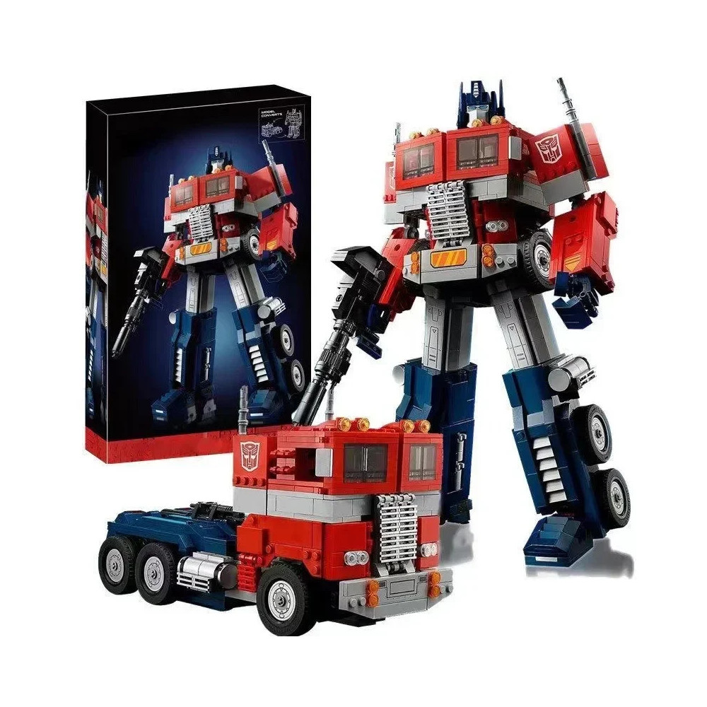 Klocki Konstrukcyjne Zestaw Do Budowania Transformers 2w1 Bohater Prezent Jak Lego