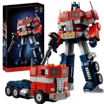 Klocki Konstrukcyjne Zestaw Do Budowania Transformers 2w1 Bohater Prezent Jak Lego