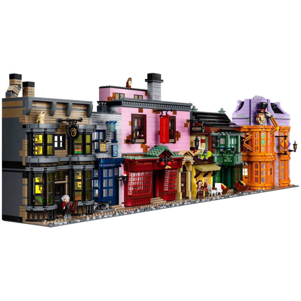 Klocki Konstrukcyjne Zestaw Do Budowania Ulica Pokątna Harry Potter Trójmiasto Jak Lego