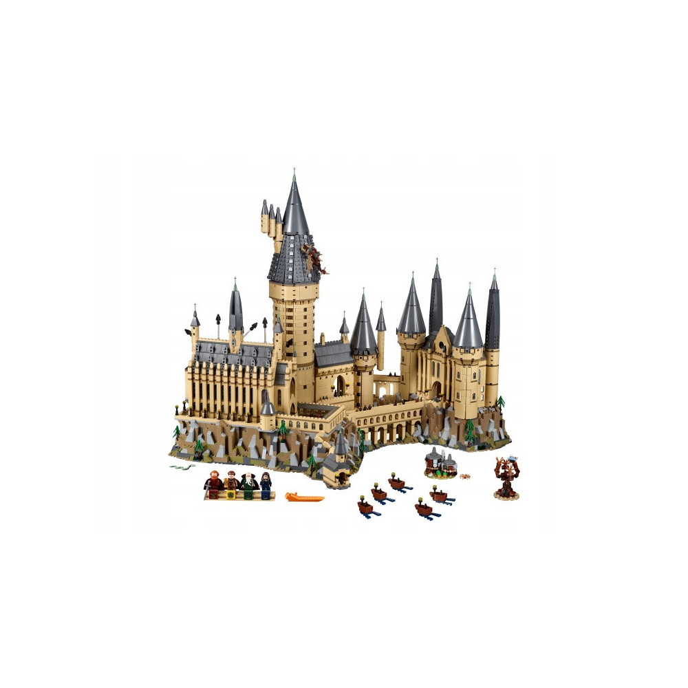 Klocki Konstrukcyjne Harry Potter Zestaw Zamek W Hogwarcie 6020 Elementy Prezent Jak Lego