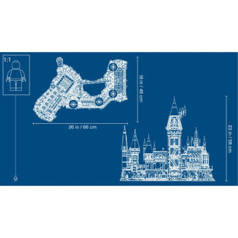 Klocki Konstrukcyjne Harry Potter Zestaw Zamek W Hogwarcie 6020 Elementy Prezent Jak Lego