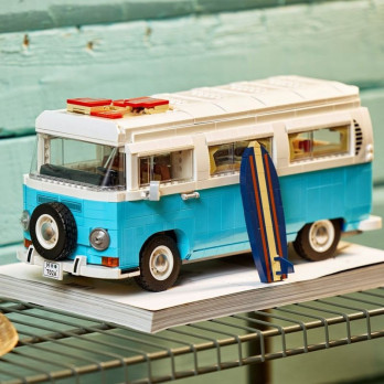 Klocki Konstrukcyjne Do Budowania Volkswagen T2 Camper Van Zestaw Do Budowania Jak Lego 2207 Elementy