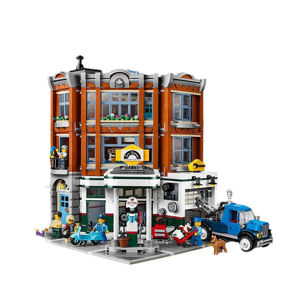 Klocki Konstrukcyjne Garaż Narożny Zestaw Do Budowania Jak Lego 2569 Elementy Prezent