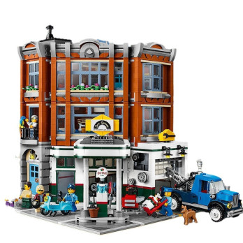 Klocki Konstrukcyjne Garaż Narożny Zestaw Do Budowania Jak Lego 2569 Elementy Prezent