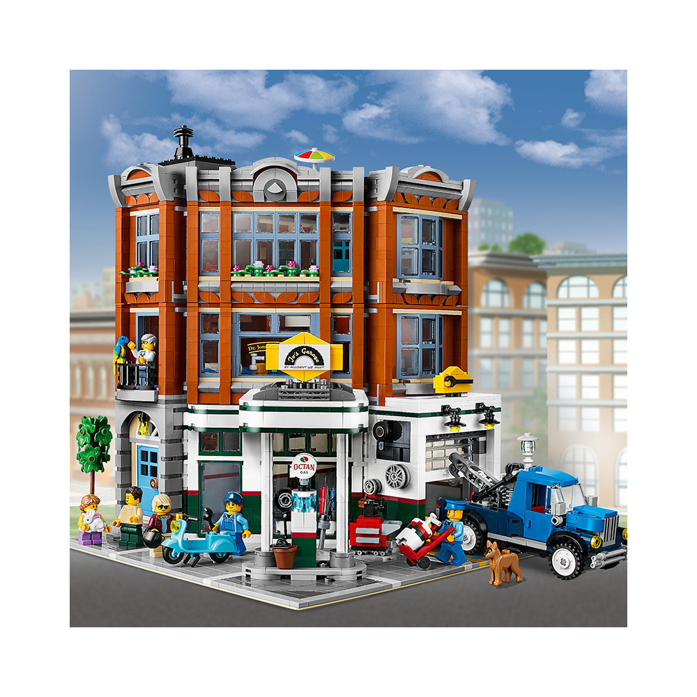 Klocki Konstrukcyjne Garaż Narożny Zestaw Do Budowania Jak Lego 2569 Elementy Prezent