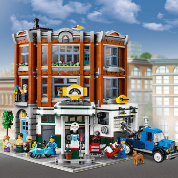 Klocki Konstrukcyjne Garaż Narożny Zestaw Do Budowania Jak Lego 2569 Elementy Prezent