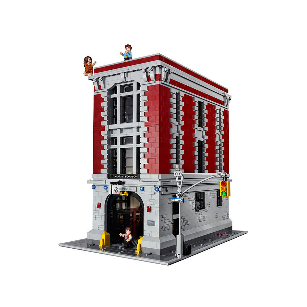 Klocki Konstrukcyjne Posterunek Straży Pożarnej Zestaw Do Budowania Jak Lego