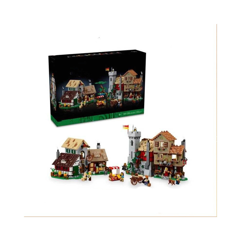 Klocki Konstrukcyjne Średniowieczny Plac Miejski 18+ 3304 Elementy Prezent Do Budowania Jak Lego