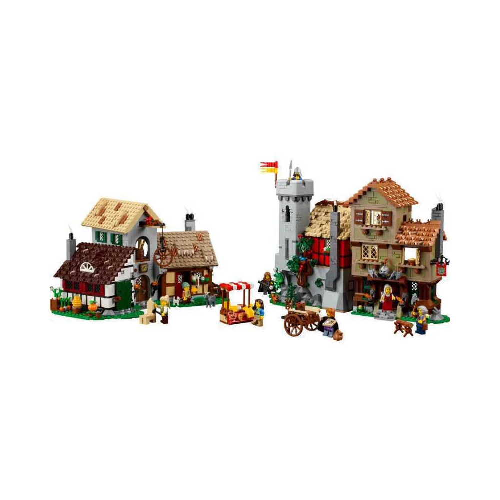 Klocki Konstrukcyjne Średniowieczny Plac Miejski 18+ 3304 Elementy Prezent Do Budowania Jak Lego