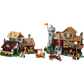 Klocki Konstrukcyjne Średniowieczny Plac Miejski 18+ 3304 Elementy Prezent Do Budowania Jak Lego