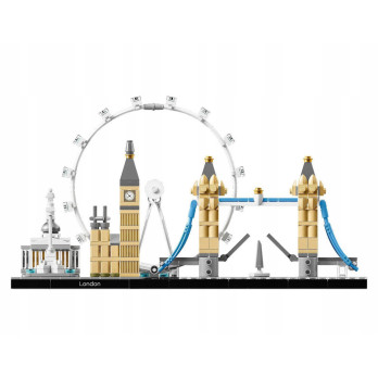 KLOCKI KONSTRUKCYJNE LONDYN LONDON ARCHITEKTURA 468 ELEMENTÓW ZESTAW KLOCKÓW JAK LEGO