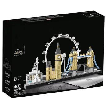 KLOCKI KONSTRUKCYJNE LONDYN LONDON ARCHITEKTURA 468 ELEMENTÓW ZESTAW KLOCKÓW JAK LEGO