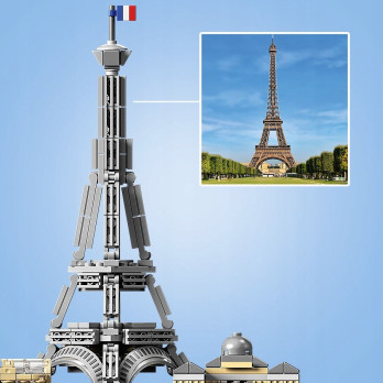 Klocki Konstrukcyjne Architektura Paryża Paris 649 Elementów Jak Lego Prezent 12+