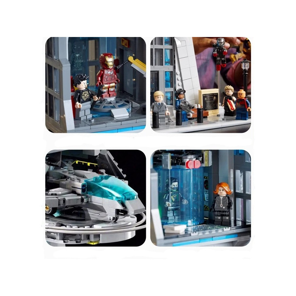 Klocki Konstrukcyjne Wieża Avengersów 5201 Elementów Zestaw Klocków Jak Lego Prezent