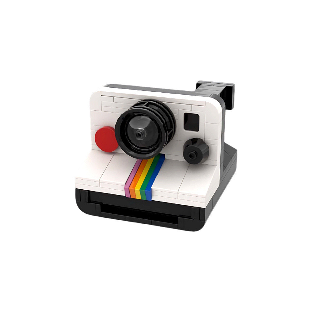 KLOCKI KONSTRUKCYJNE APARAT RETRO KAMERA CAMERA 516 EL. JAK LEGO PREZENT