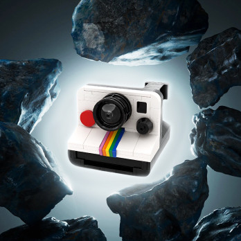 KLOCKI KONSTRUKCYJNE APARAT RETRO KAMERA CAMERA 516 EL. JAK LEGO PREZENT