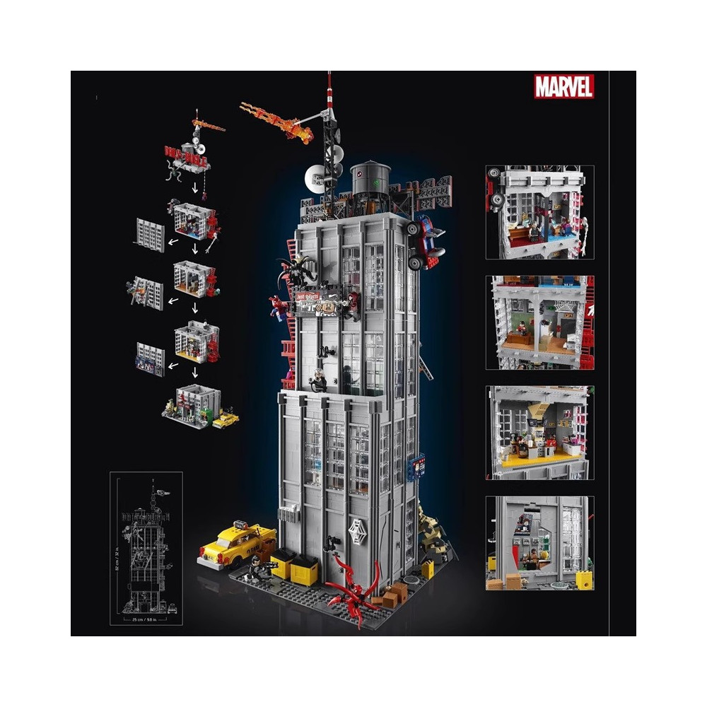 KLOCKI JAK LEGO MARVEL SUPER HEROES DAILY PREZENT DLA FANA